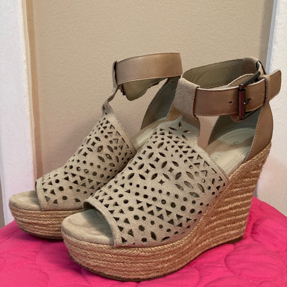 Marc Fisher Espadrille Wedge Sandal